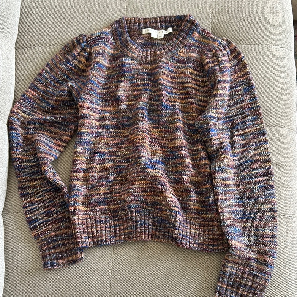 Veronica Beard Puff Shoulder Sweater